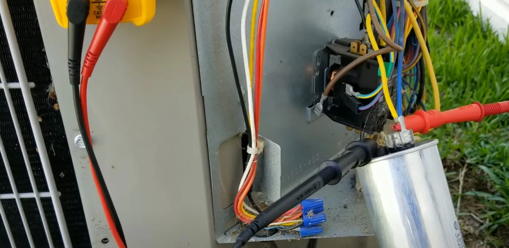 How do you repair aircon capacitor