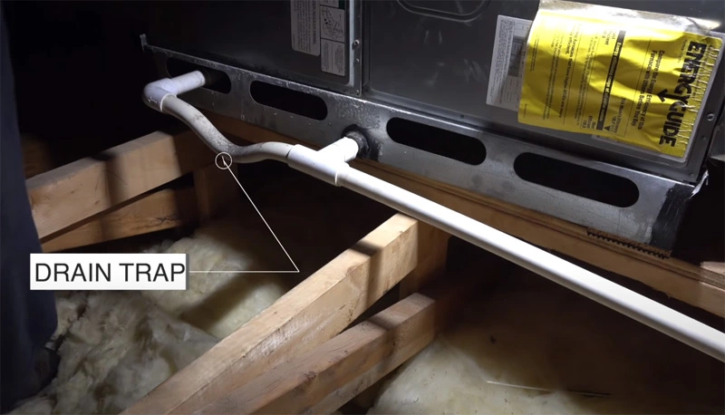 Cleaning aircon drain