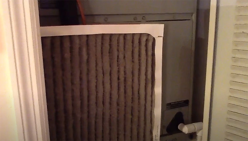 Dirty air filter may give you a headache