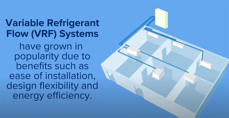 Advantages of VRF system