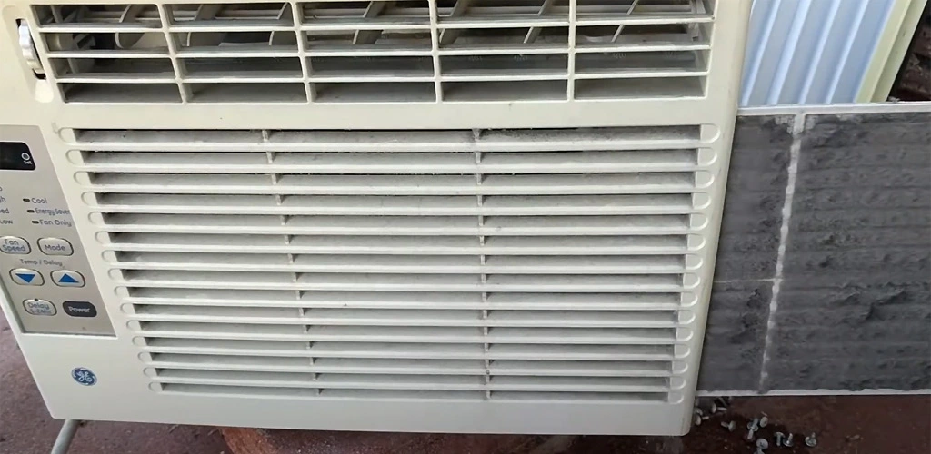 How to clean a window air conditioner evaporator coils