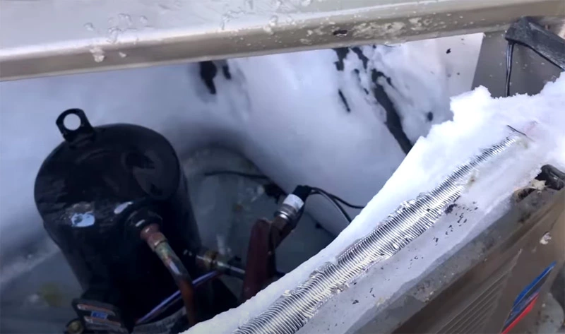 Running AC below freezing