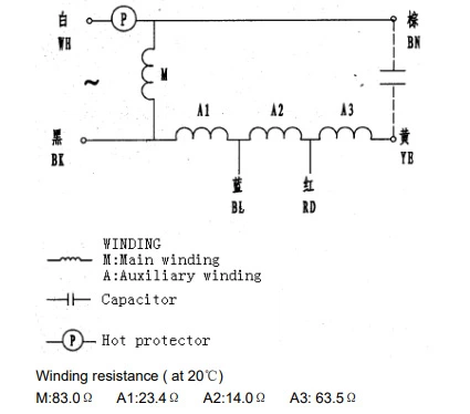 AUW-48H6SP and AUW-60H6SP Circuit diagram
