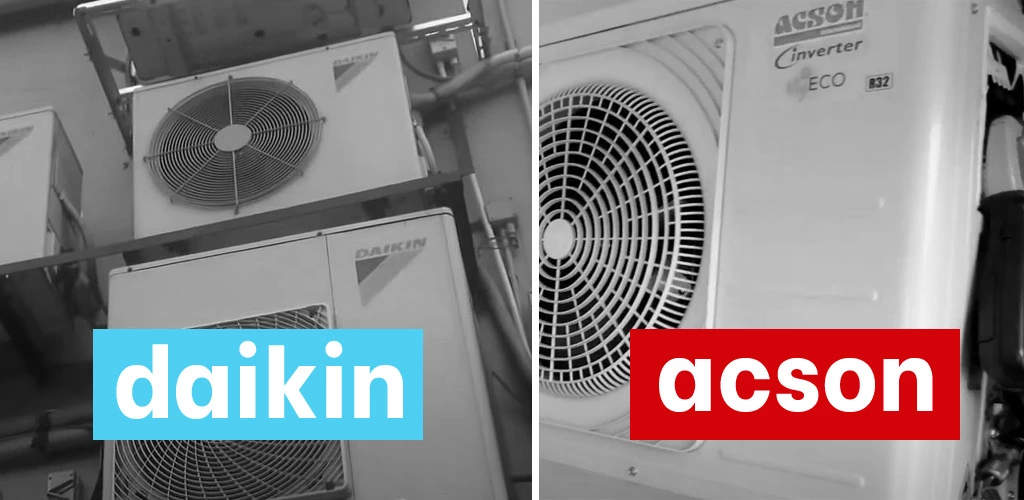 Acson vs daikin air conditioner