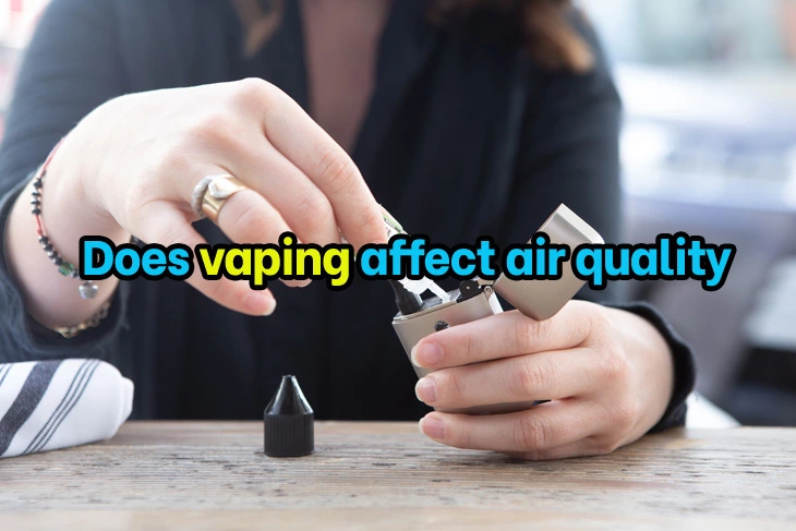 Does vaping affect air quality