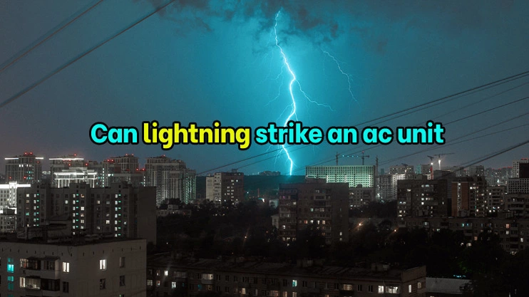 can lightning strike an ac unit