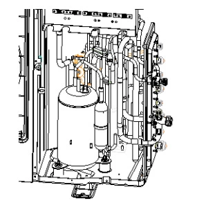 How to disassembly and assembly Carrier air conditioner compressor step 2