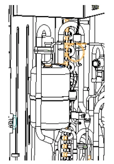 How to disassembly and assembly Carrier air conditioner vapor liquid separator step 3