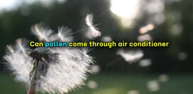Can pollen come through air conditioner