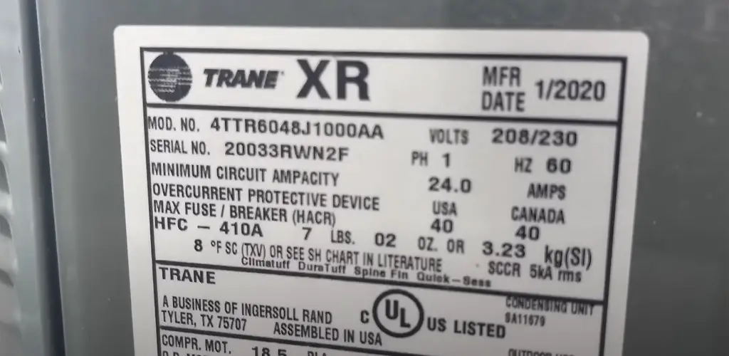 Trane Air Conditioner Error Codes