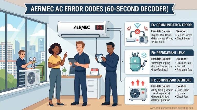 Aermec AC Error Codes & Troubleshooting (2026 Interactive Decoder)